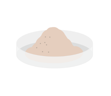 ガラス用鏡面研磨材イラスト