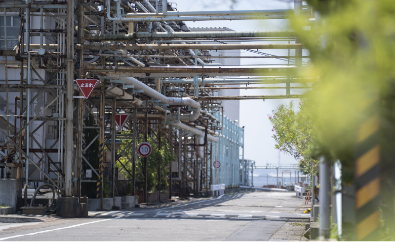 横浜工場の写真