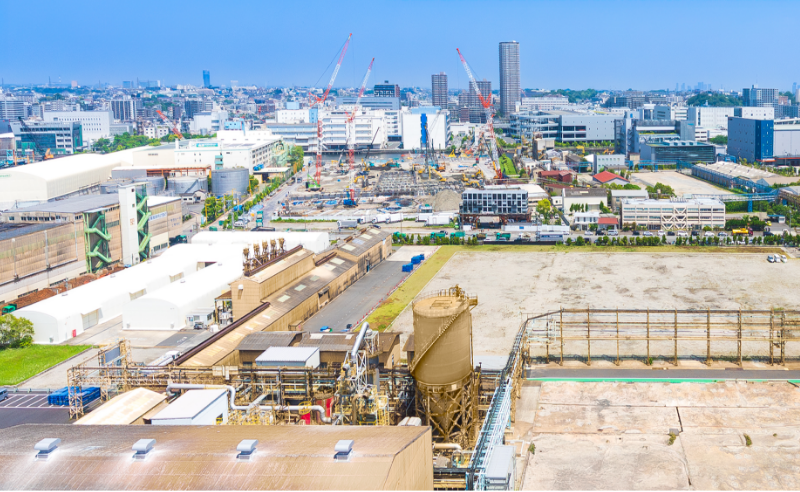 横浜工場の写真