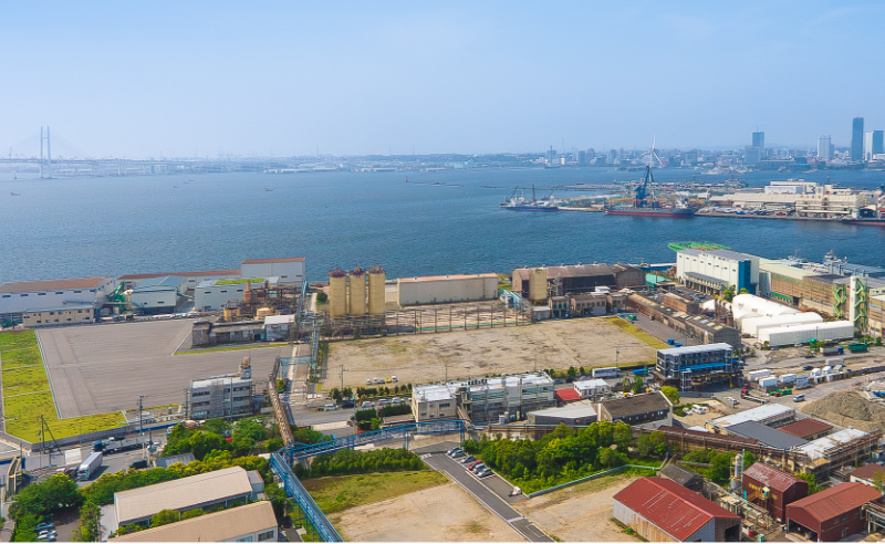 横浜工場の写真